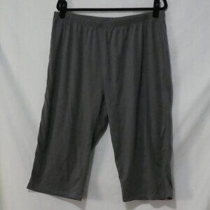 ENJOYNIGHT | 2XL | Versatile Grey Capri Sleepwear Pants
